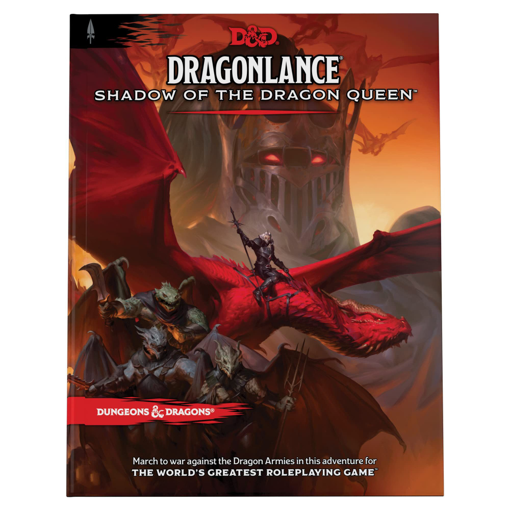 Книга приключений D&D: Dragonlance Shadow of the Dragon Queen на английском языке  #1