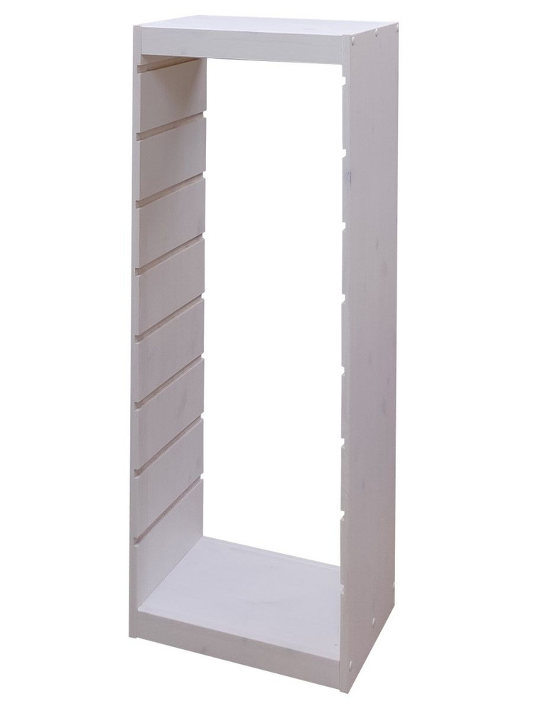 Белый стеллаж для игрушек без полок и контейнеров TROFAST, 44х30х116.2 см  #1