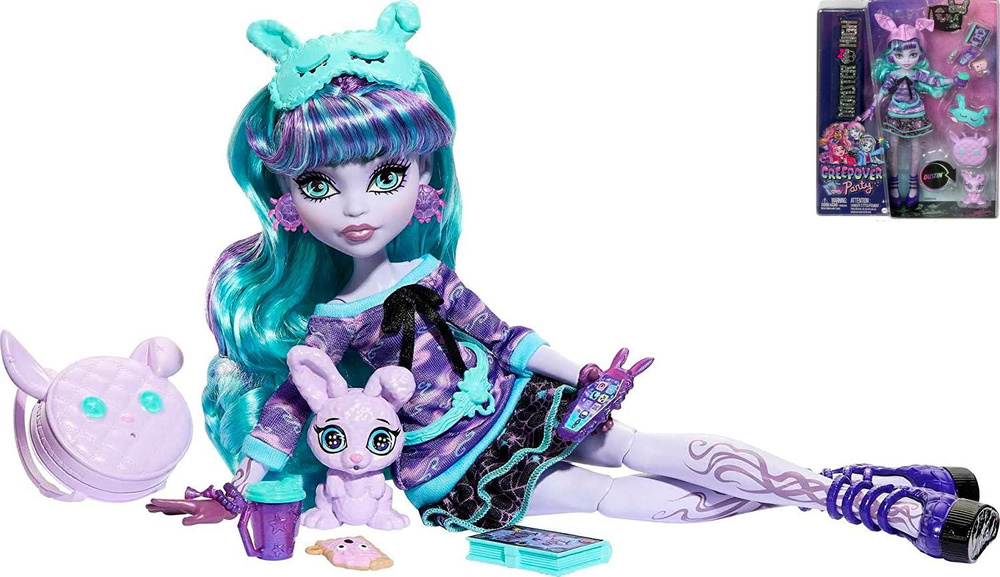 Кукла Monster High Твайла Пижамная вечеринка (Sleepover Twyla) #1