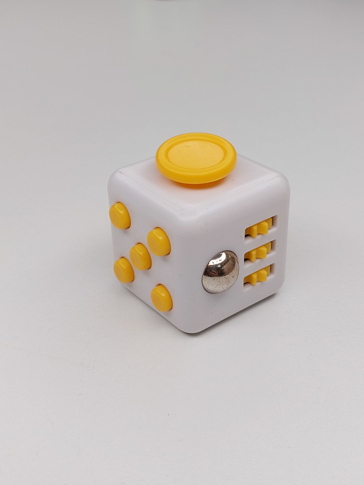 Антистресс Fidget Cube желтый #1