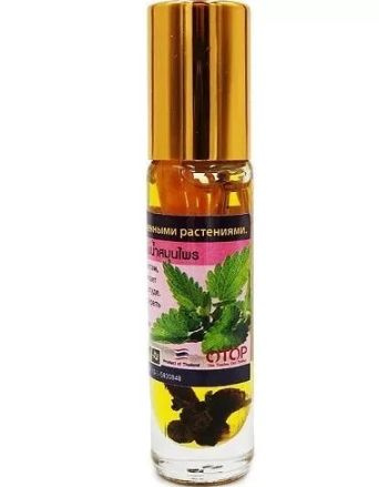 Бальзам жидкий лекарственные растения Банна (Oil Balm with Herb Pineapple), 10 гр  #1