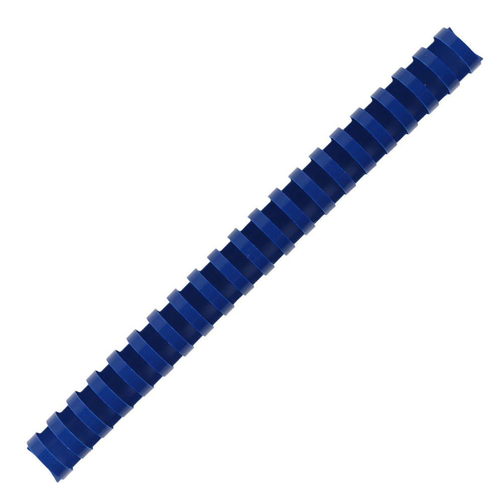 Пружина пластиковая для переплета 25 мм (210-240 листов), синий, 50 шт РеалИСТ  #1