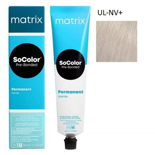 Крем краска MATRIX SoColor Pre-Bonded UL-NV+, 90 мл #1