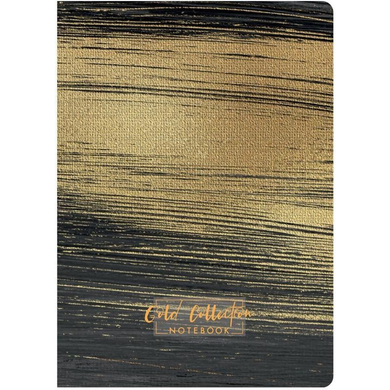 Блокнот Attache Selection Gold Collection А5 96 листов разноцветный в клетку на сшивке (170х203 мм, 1596453) #1
