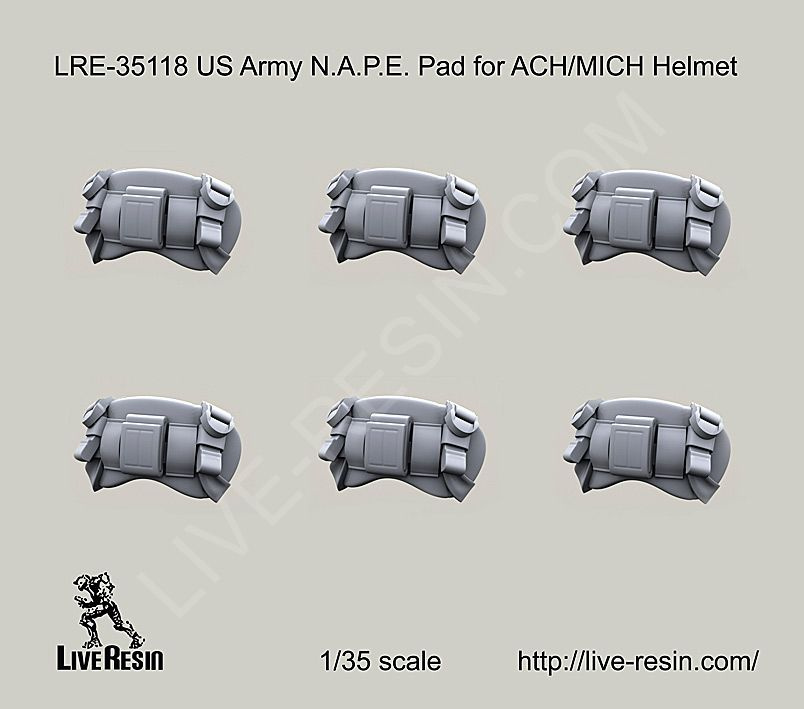 Live Resin LRE35118 Назатыльник N.A.P.E. для шлема армии США ACH/MICH #1