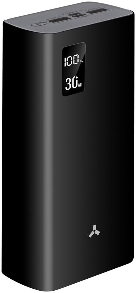 AccesStyle Внешний аккумулятор Bison 30PQD Black, 30000 мАч, черный #1