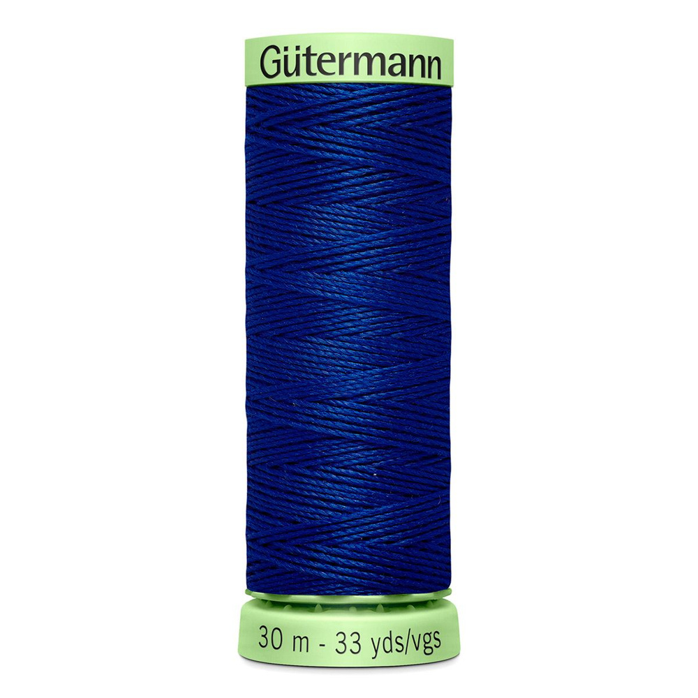 Нить Top Stitch 30 для отстрочки 30м 100% п/э Gutermann 232 (кобальт) #1