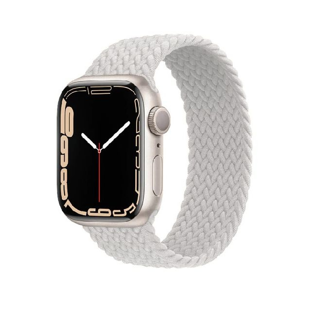 Ремешок нейлоновый для Apple Watch 42/44/45/49мм, белый #1