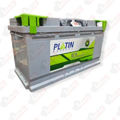 Аккумулятор автомобильный PLATIN EFB (100 A/h), 900A R+ #1