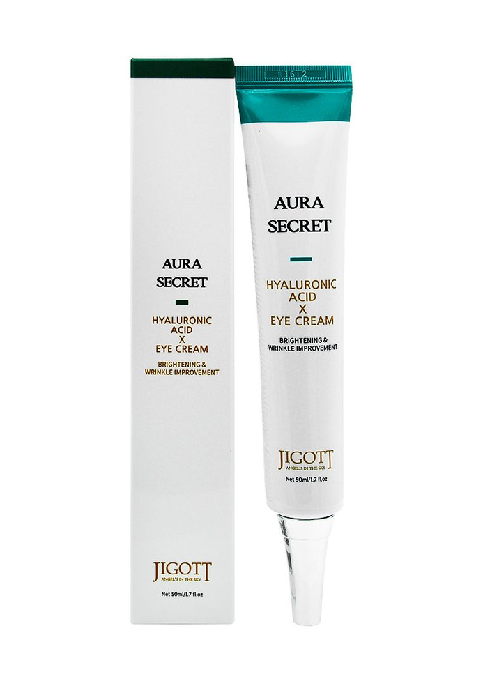 JIGOTT Увлажняющий крем для век с гиалуроновой кислотой Aura Secret Hyaluronic Acid Eye Cream, 50мл  #1
