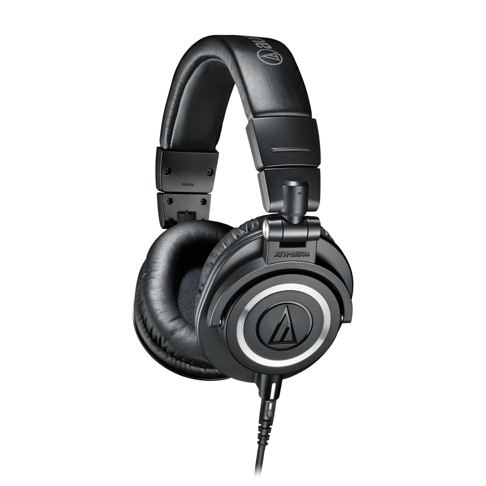 Audio-Technica Наушники проводные, 3.5 мм, черный #1