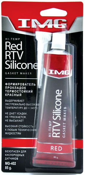 Формирователь прокладок IMG термостойкий (красный) 85г., MG-402  #1