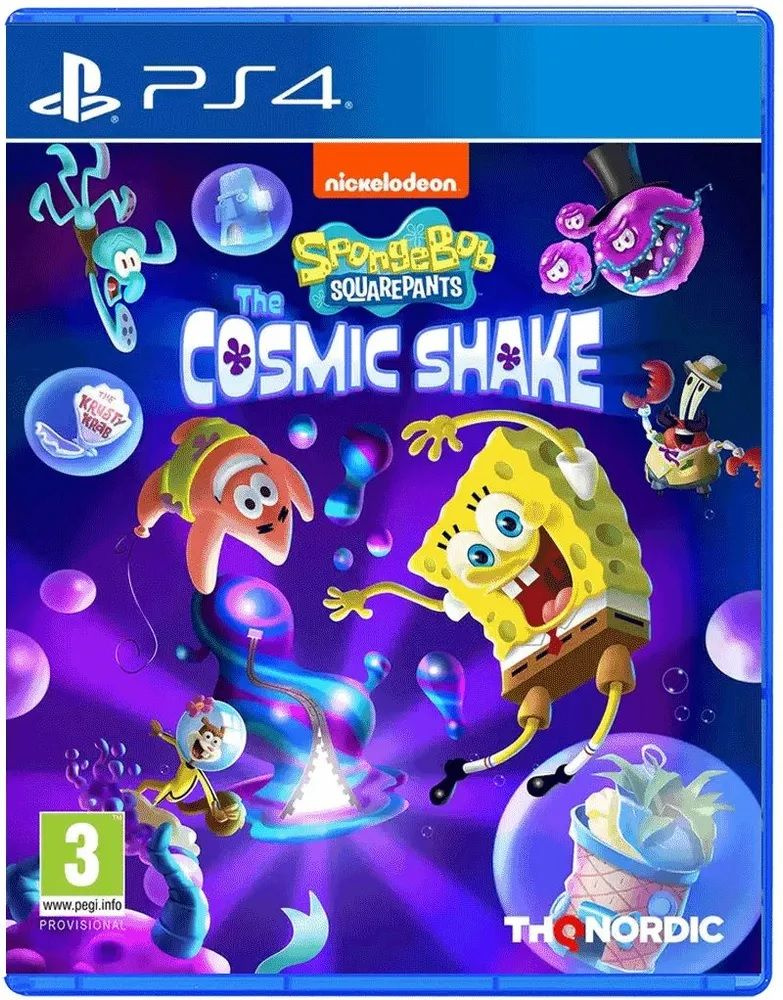 Игра SpongeBob SquarePants The Cosmic Shake (PlayStation 4, русская версия) #1