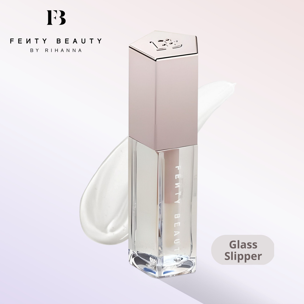 Блеск для губ Fenty Beauty Gloss Bomb Glass Slipper (цвет Хрустальный), США, 9 мл  #1