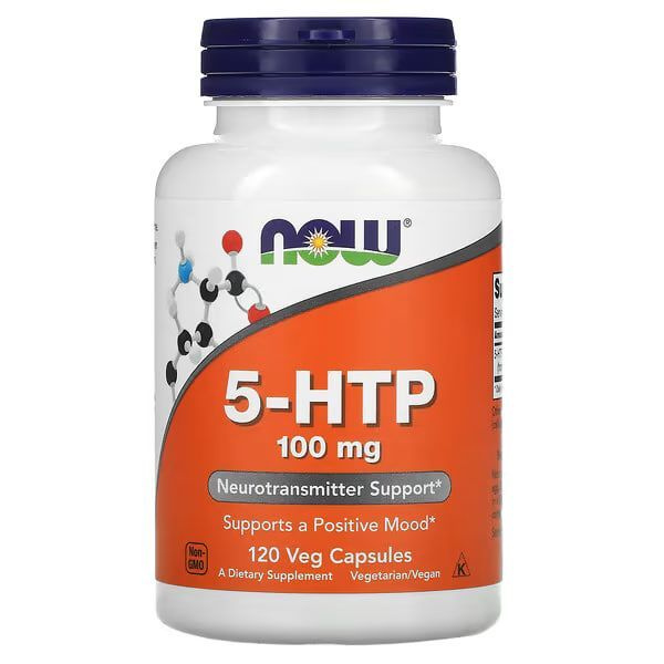 Now Foods 5-htp 100 мг 120 капсул #1