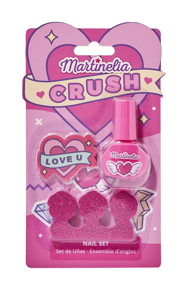 Набор для ногтей Martinelia Crush Розовый #1