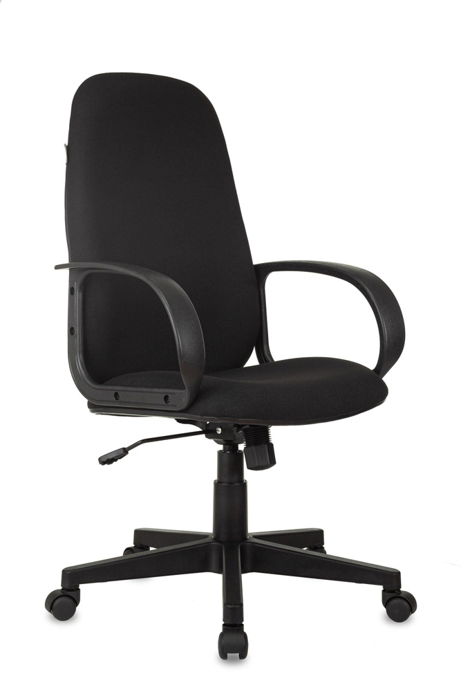 Кресло руководителя Бюрократ CH-808AXSN/#B черный, ткань, крестовина пластик  #1