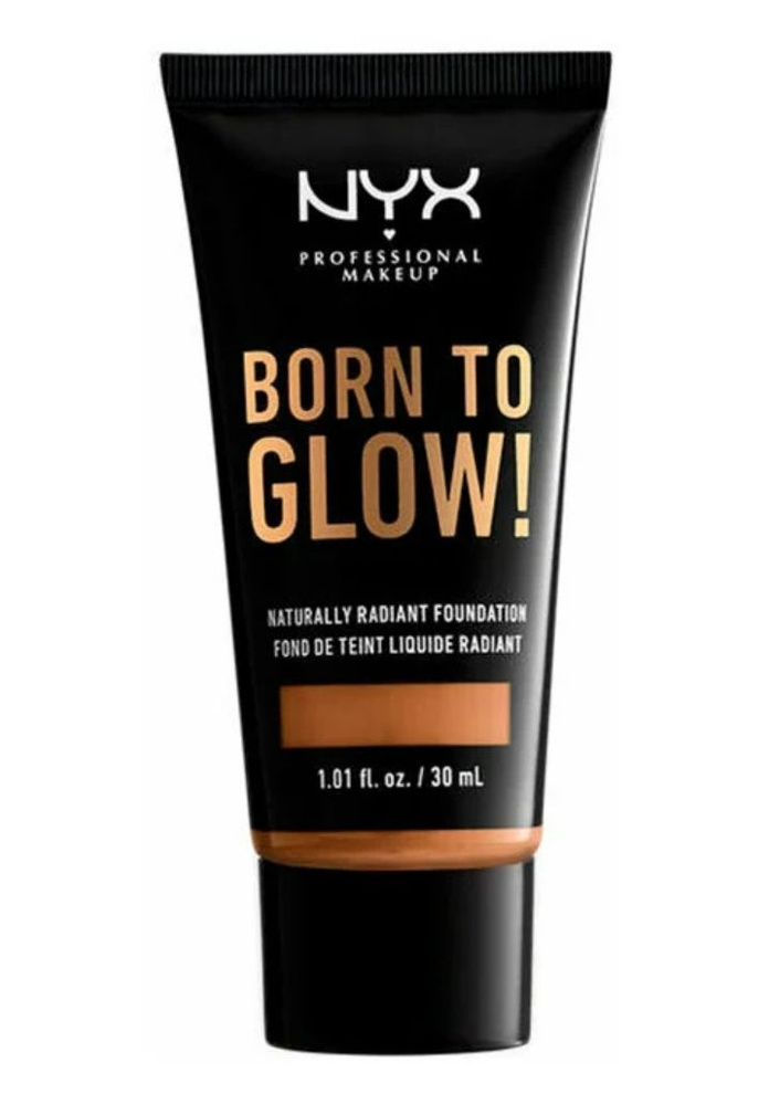 NYX professional makeup Тональный крем Born to glow!, 30 мл, оттенок: honey #1