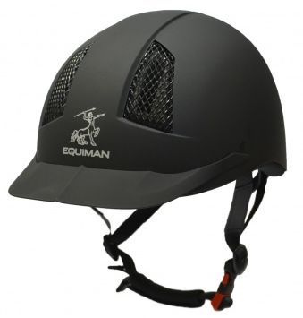 Шлем пластиковый с регулировкой "EQUIMAN COOLMAX" для верховой езды (59-61)  #1