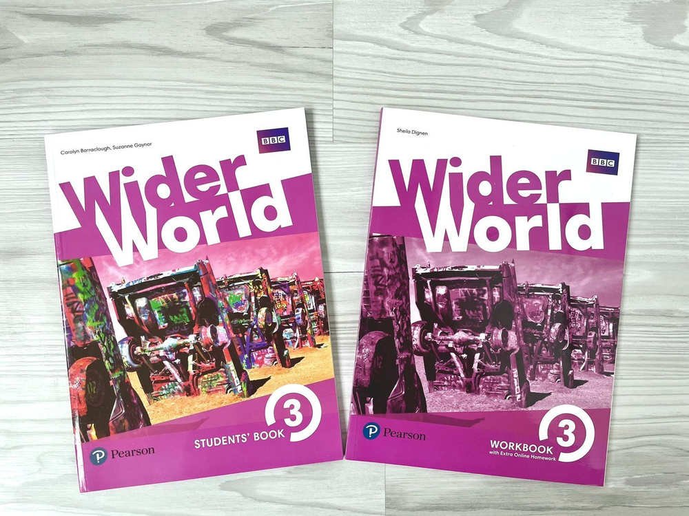 Wider World 3 :Комплект-Учебник+Рабочая Тетрадь+Диск #1