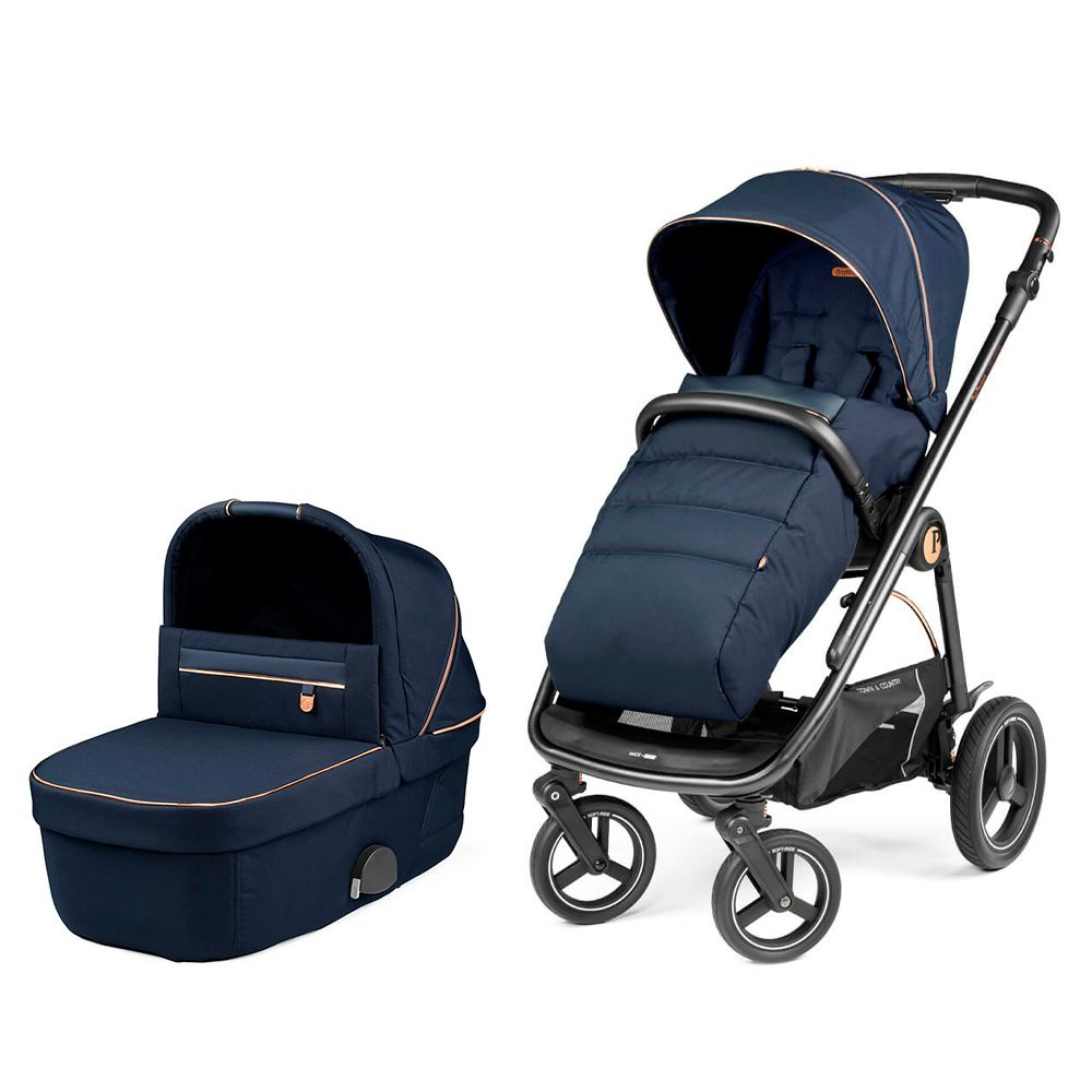 Коляска 2 в 1 Peg Perego Veloce TC Blue Shine #1