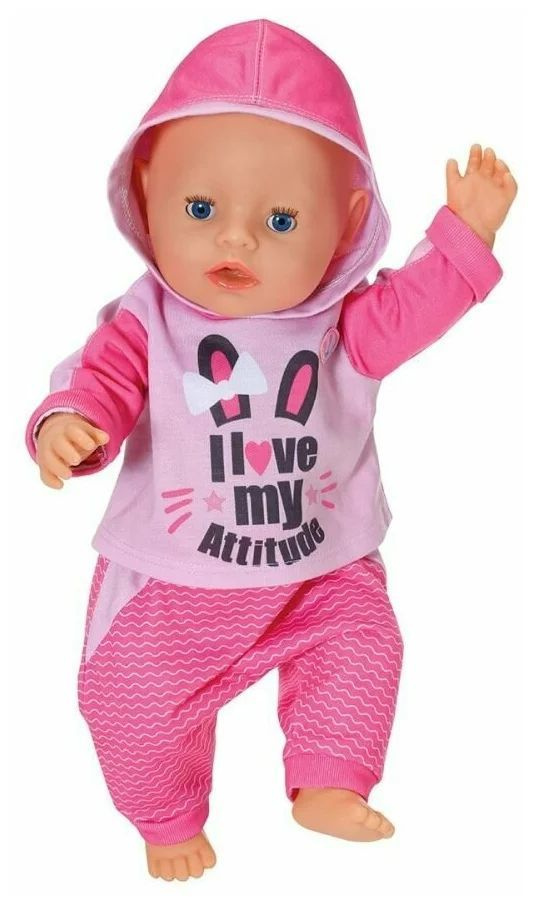Комплект одежды Zapf Creation для куклы Бэби Борн Спортивный костюмчик, 43 см 830-109  #1