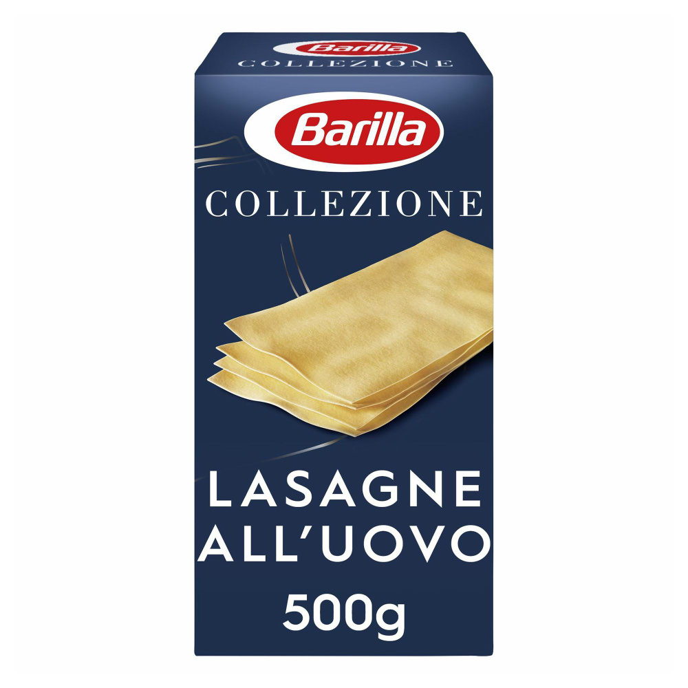 Макаронные изделия Barilla Lasagne Uovo яичная, 500г #1