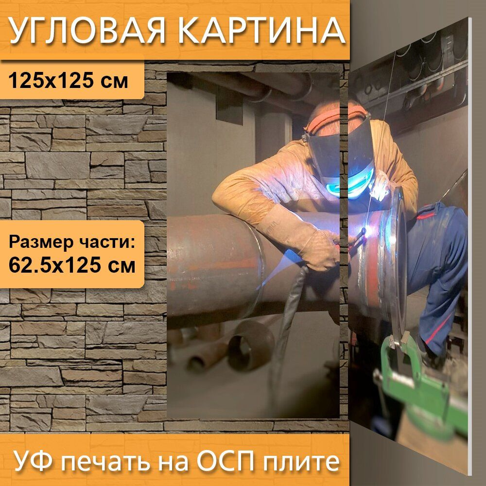 Угловая модульная картина 