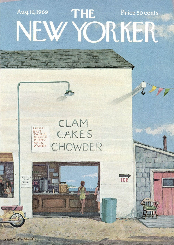 PostersRu Постер "New Yorker (16 августа 1969)", 70 см х 50 см #1