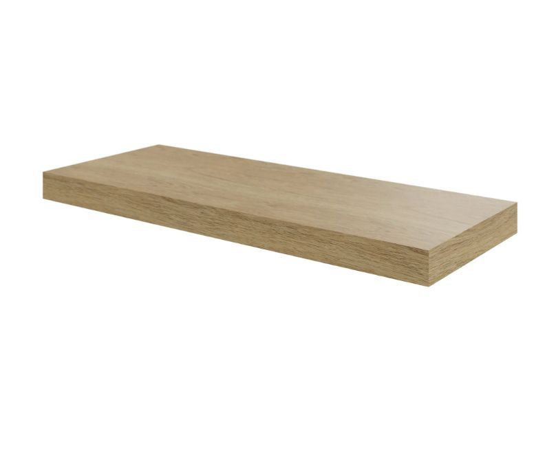 Полка мебельная Spaceo Oak 60x23.5x3.8 см МДФ цвет дуб #1