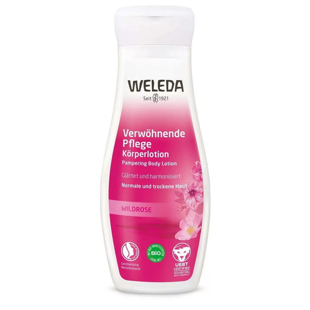 WELEDA, Розовое нежное молочко для тела, 200 мл #1