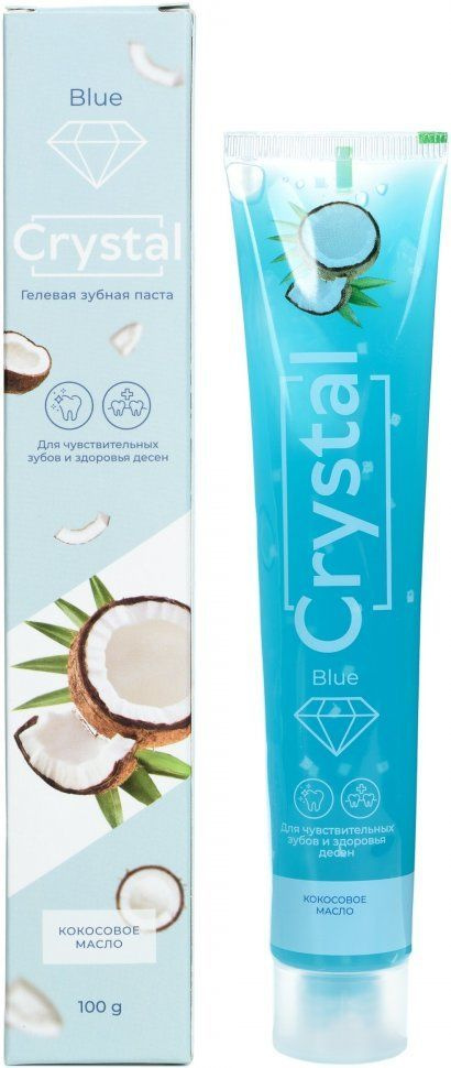 Dorall Collection Гелевая зубная паста "Blue Crystal" для чувствительных зубов и здоровья десен, 100 #1