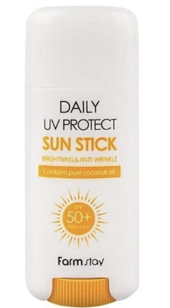 FarmStay Солнцезащитный стик для лица корейский SPF50 PA++++, FarmStay Daily UV Protect Sun Stick 16 #1