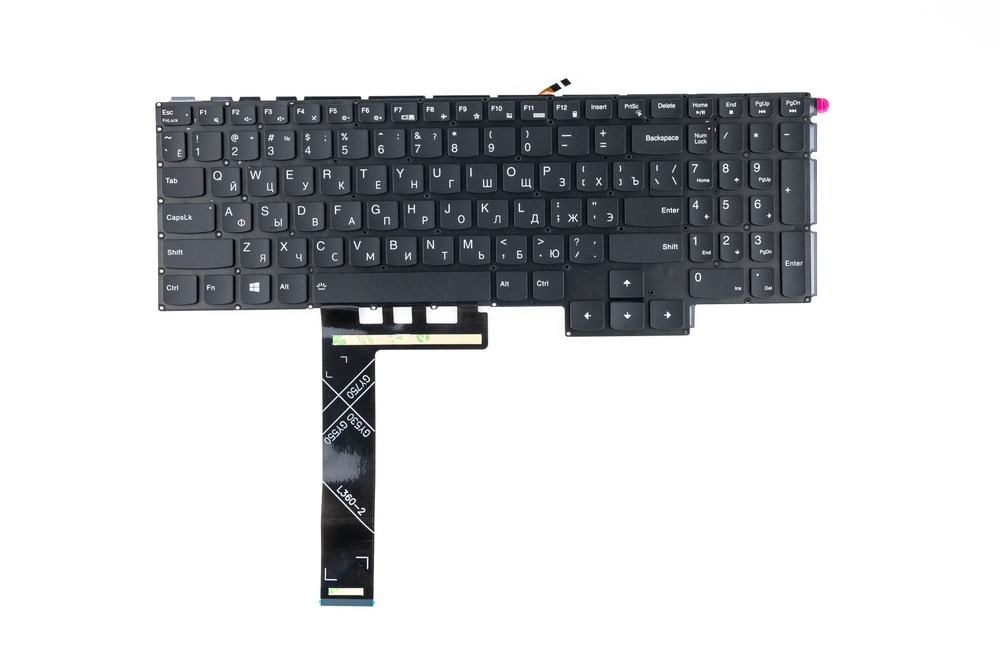 Клавиатура для ноутбука Lenovo Gaming 3-15IMH05 Black с подсветкой p/n: SN20X22274 PR5CYB-RU  #1