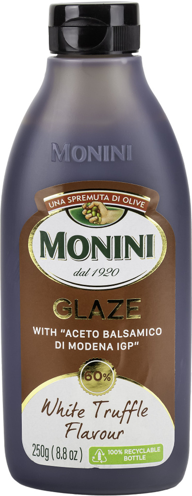 Соус бальзамический Monini Balsamic Glaze глазурь со вкусом белого трюфеля, 250мл  #1