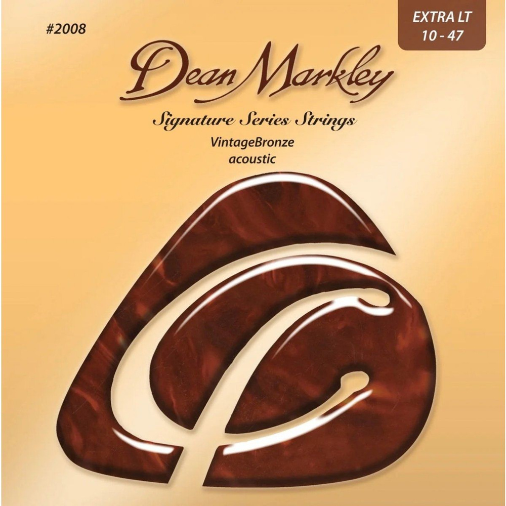 Струны Струны для акустической гитары dean markley vintage bronze 2008 10-47  #1