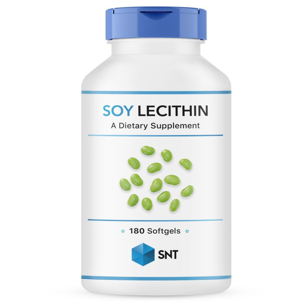 SNT Soy Lecithin 1200 mg / СНТ Соевый лецитин 180 гел. капс #1