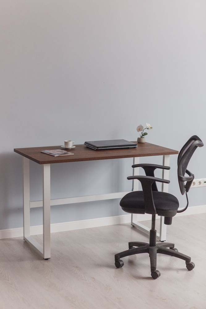 Стол компьютерный Good Desk Loft,размер 160х80х75 см, цвет бронза, цвет ножек белый  #1