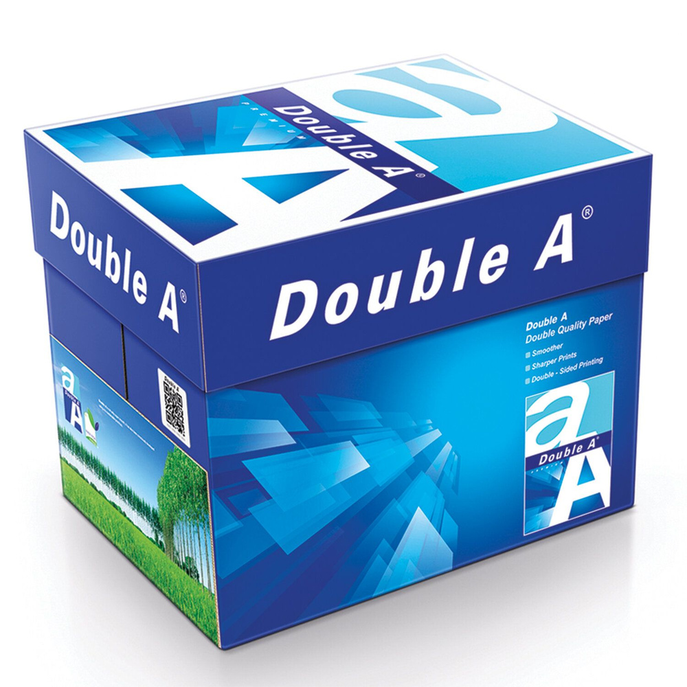 Бумага Double A офисная, большого формата, 297х420 мм, А3, 80 г/м2, 500 л  #1