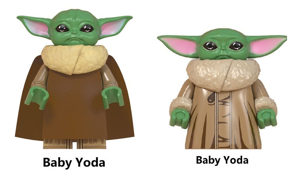 Набор минифигурок Звездные Войны малыш Йода Грогу / baby Yoda Grogu совместимы с конструкторами лего #1