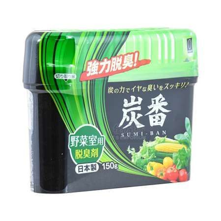 Дезодорант-поглотитель неприятных запахов для овощного отделения холодильника с древесным углем, 150 #1