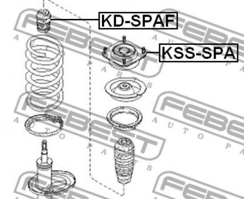 SAFEBEST Амортизатор подвески, арт. KDSPAF #1