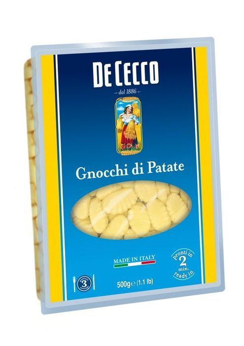 Макаронные изделия De Cecco Gnocchi di Patate Клецки Ньокки картофельные 500 г  #1