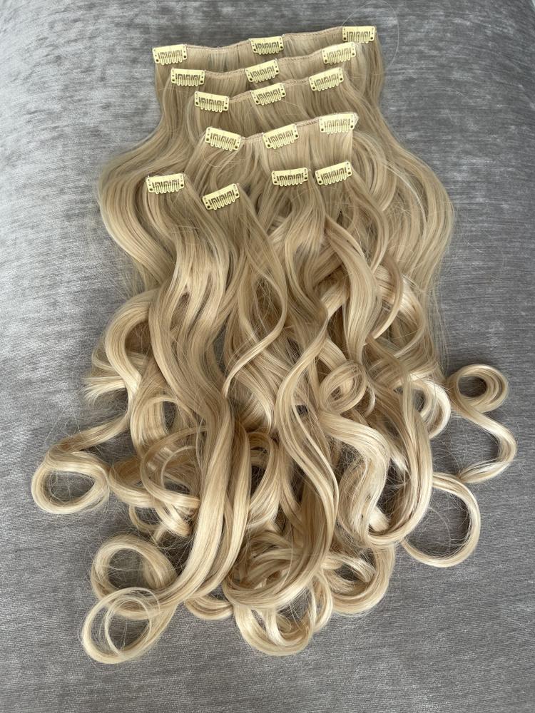 Длинные волнистые/кудрявые волосы на заколках Evrowigs 600 #1