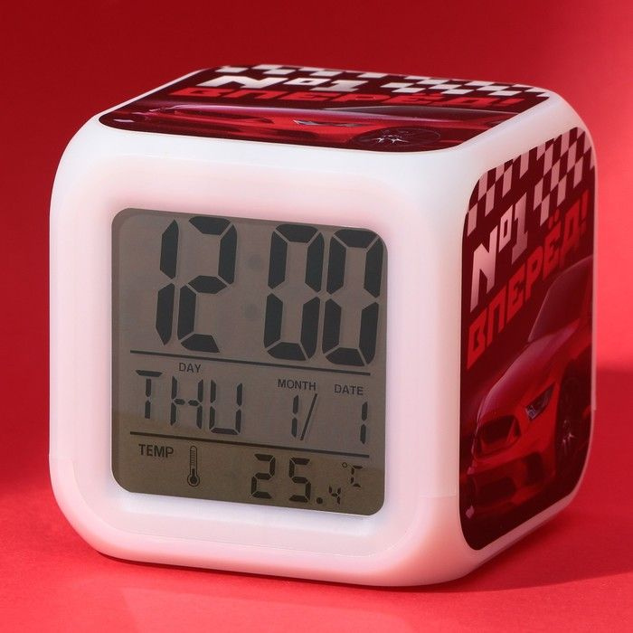 Like me, Электронные часы-будильник, №1, с подсветкой #1