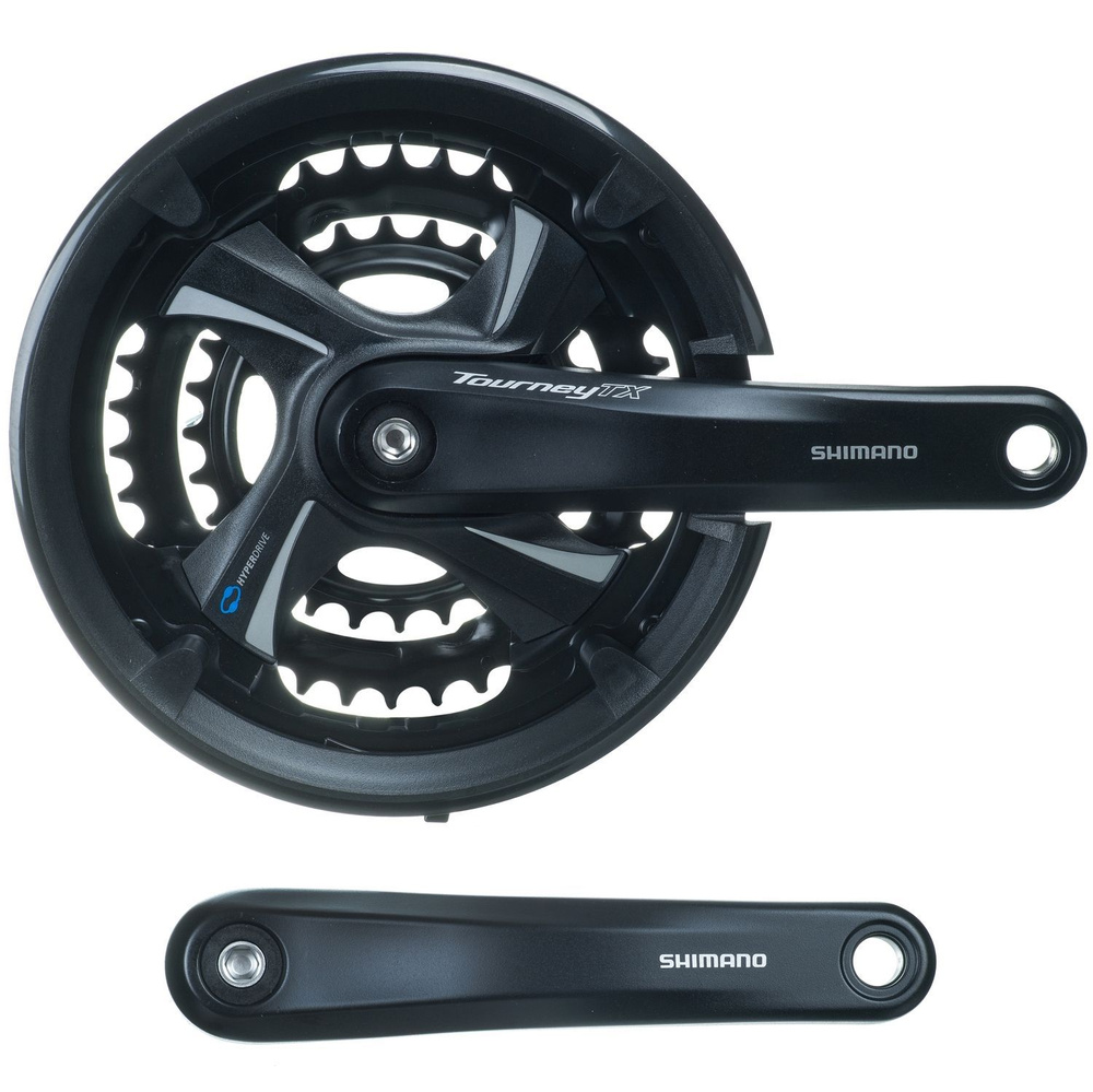 Система шатунов Shimano FC-TX801,TOURNEY TX,FOR REAR 7/8-SPEED, 170MM, 48X38X28TW/CG, CHAIN CASE COM #1