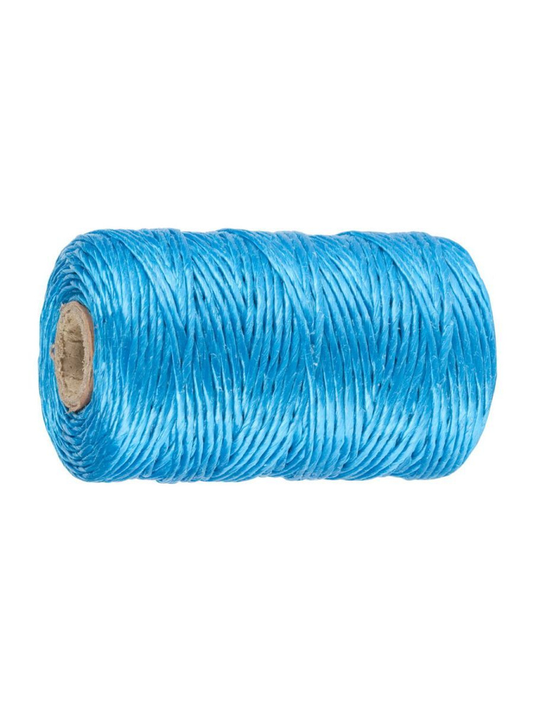 Шпагат пропиленовый 110 м синий, шнур хозяйственно-бытовой ЗУБР  #1