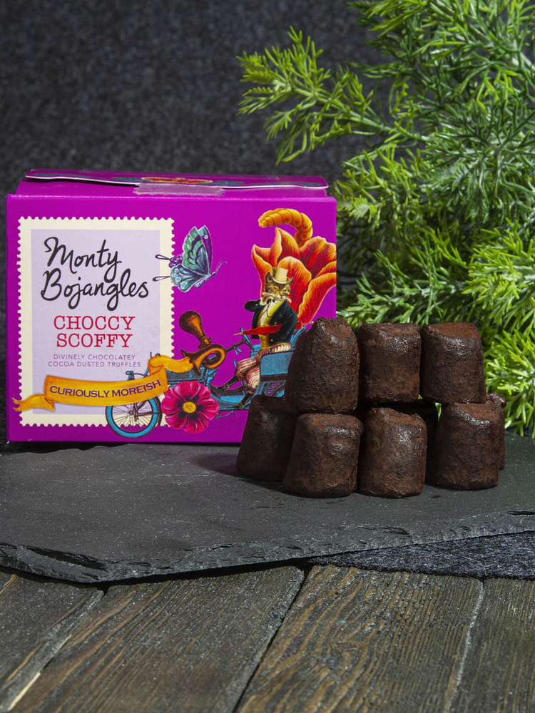 Трюфели шоколадные т.м. Monty Bojangles Choccy Scoffy Curious Truffles 150 гр #1