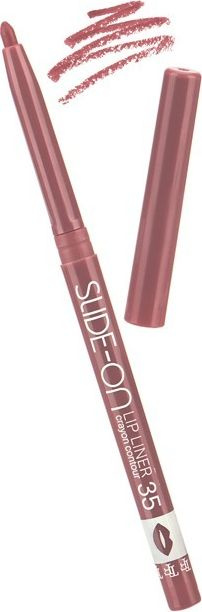 TF cosmetics / ТФ косметикс Карандаш для губ Slide-On Lip Liner 35 пыльно розовый автоматический гелевый #1