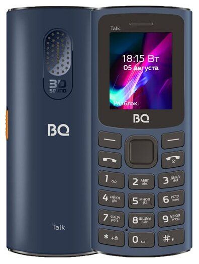 BQ Мобильный телефон 1862 Talk, синий #1